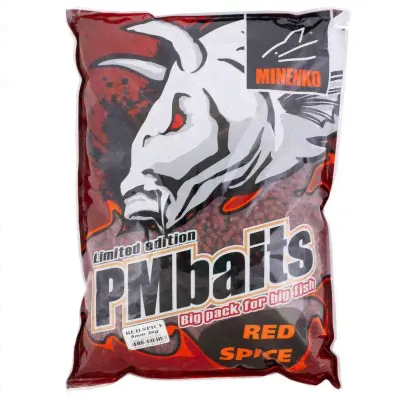 MINENKO Пеллетс Pmbaits Red Spice 5мм 3кг