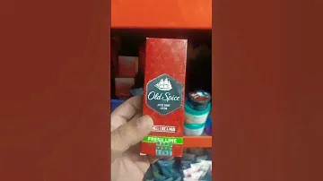 Old spice after shave lotion
