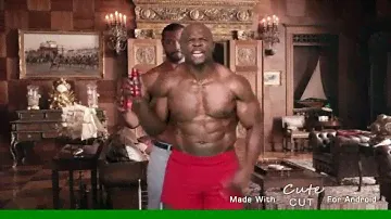 Old Spice Bear Glove Says