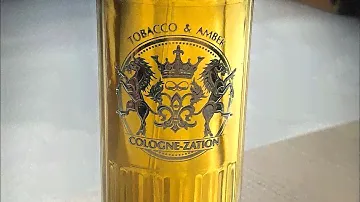 COLOGNE ZATION TOBACCO & AMBER - МАССМАРКЕТ С НИШЕВЫМ ЗВУЧАНИЕМ !