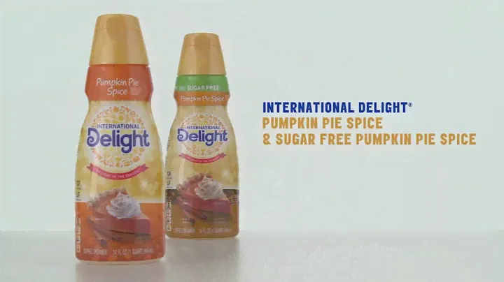 International Delight® Pumpkin Pie Spice Frappé Recipe