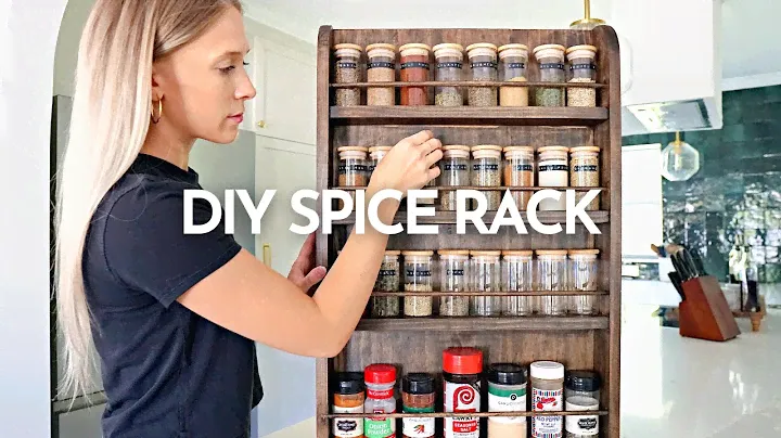 DIY Spice Rack | Home With Stefani