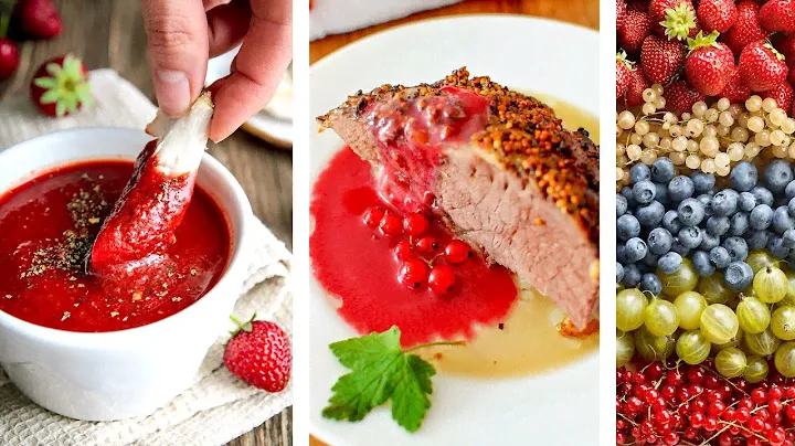 Соус БАРБЕКЮ с Ягодами или Фруктами🍴Приготовьте этот Соус BBQ - ИДЕАЛЬНО к мясу и рыбе!