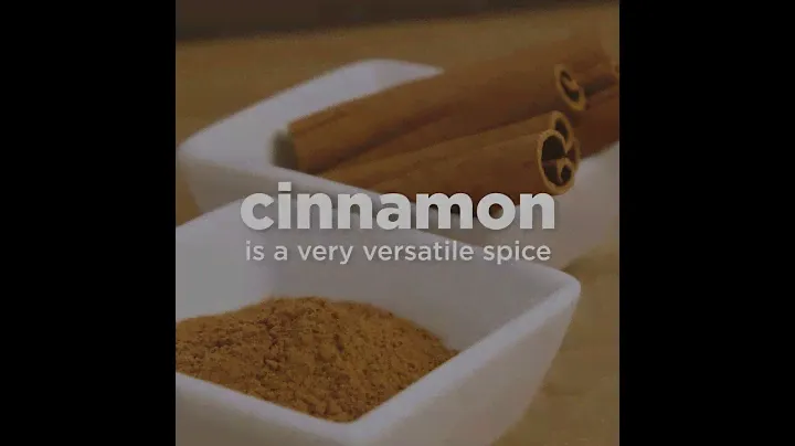 Cinnamon is a versatile spice