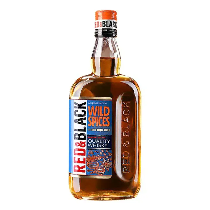 Виски Red & Black Wild Spice купажированный 500 мл Россия