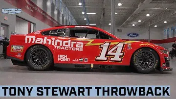 NASCAR THROWBACK PAINT SCHEME: Tony Stewart Throwback | Stewart-Haas Racing