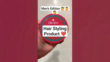 Old Spice || Paste || Beeswax || Hair wax #mens #hairstyle #mensedition #hairwax #man #men #styling