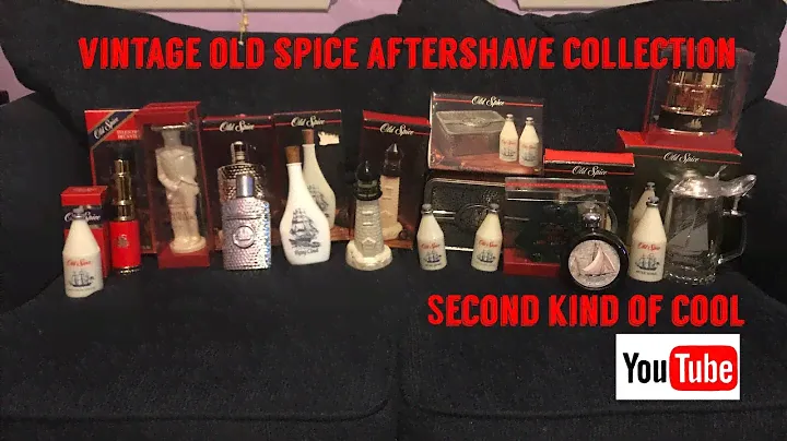 Vintage Old Spice Aftershave Collection