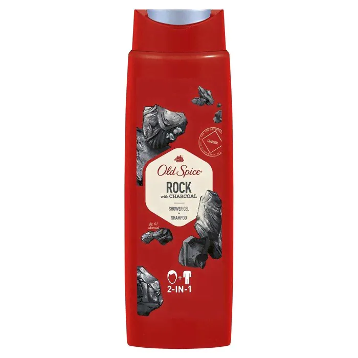 Шампунь 2 в 1 Old Spice Rock With Charcoal, 250 мл-0