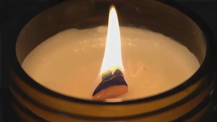 🍂 PUMPKIN LATTE CANDLE ☕ Seasonal Delight