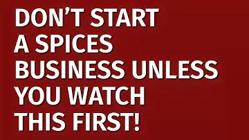How to Start a Spices Business in 2024 | Free spices Business Plan Included | Spices Business Ideas