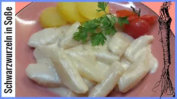 Сальсифа со сливочным соусом, рецепт от бабушки.
