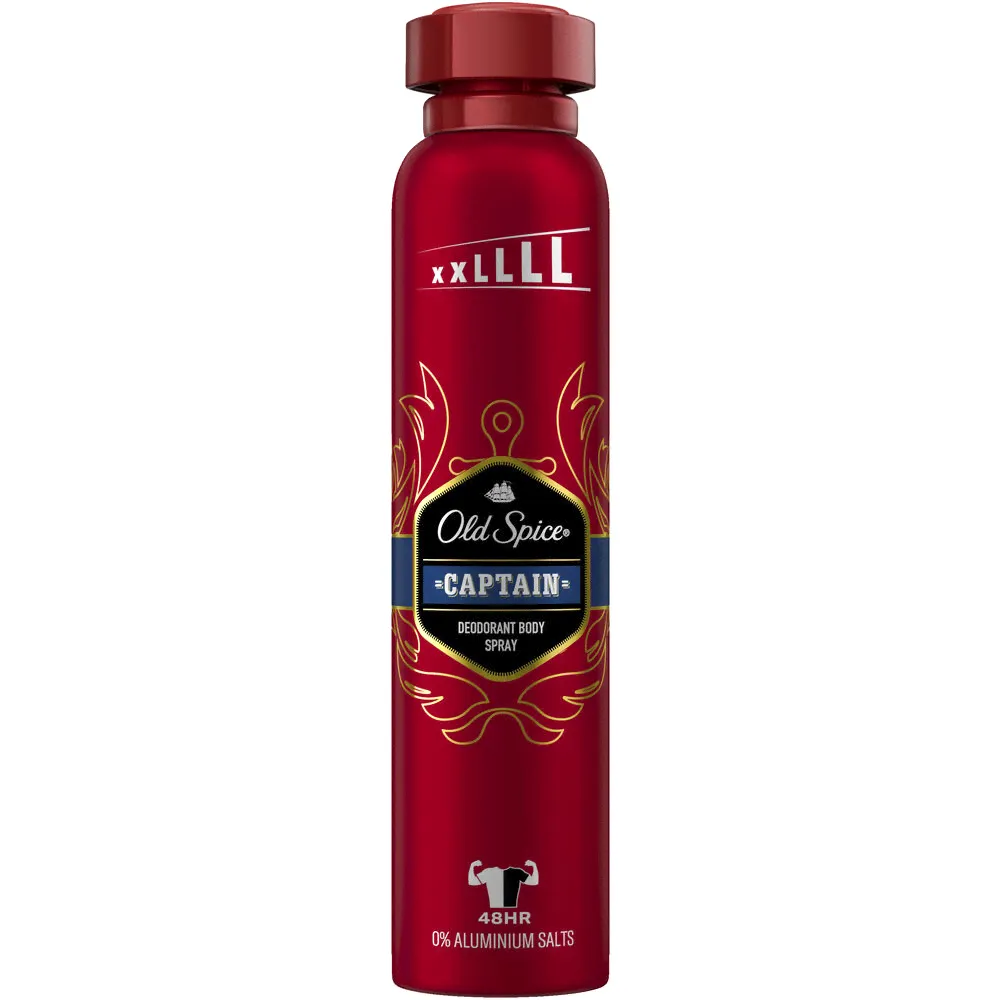 Old Spice Дезодорант-спрей Captain, 250 мл.