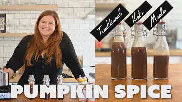 Pumpkin Spice Syrup | COFFEE, COCKTAILS, DESSERTS