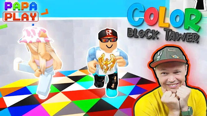 Я НУБ Катя ПРО в Color Block Tower!