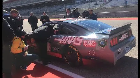 Tony Stewart drives NASCAR at Circuit of The Americas