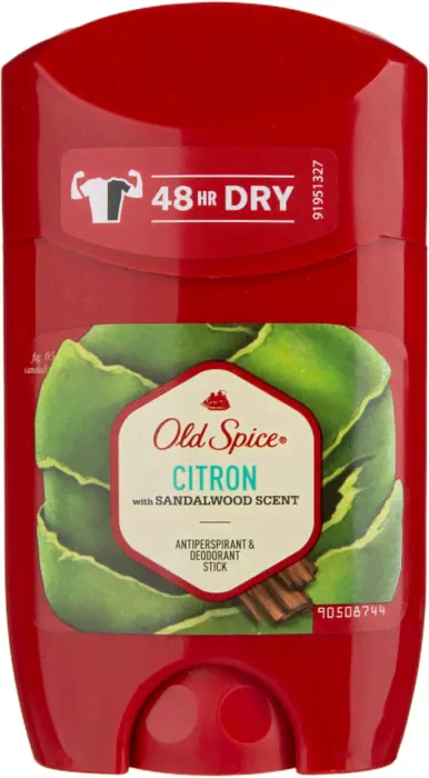 Дезодорант-антиперспирант Old Spice Твердый Citron 50мл-1