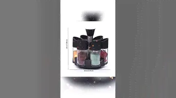 6 Bottles Rotatable Spice Rack