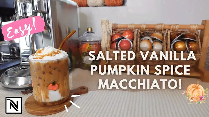 Easy Coffee Recipe | Vanilla Salt Pumpkin Spice Macchiato! | Ft. Torani Vanilla Salt Syrup